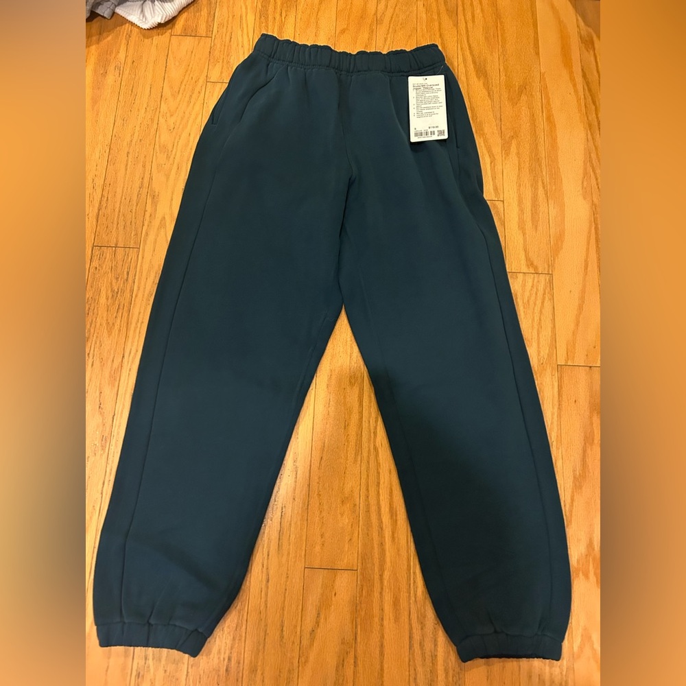 Lululemon NWT indochine blue oversized scuba sweatpants